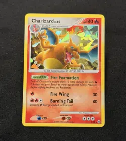 Nintendo Pokemon TCG Charizard 1/99 Platinum Cracked Ice Holo Rare Lv.60 HP 140 - Image 1