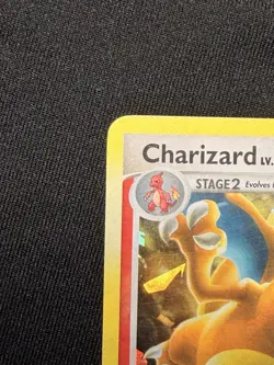 Nintendo Pokemon TCG Charizard 1/99 Platinum Cracked Ice Holo Rare Lv.60 HP 140 - Image 2
