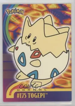 Togepi Topps Pokemon TV Animation Edition Johto Series 1 #175 2001 - Image 1