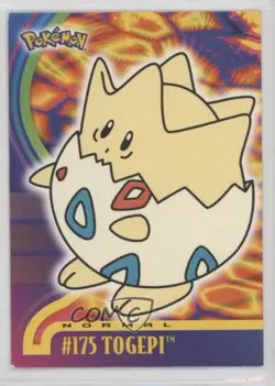 Togepi Topps Pokemon TV Animation Edition Johto Series 1 #175 2001 - Image 1