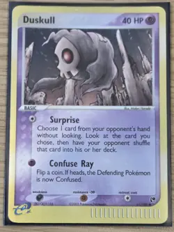 Pokemon Card - Duskull Sandstorm 61/100 Reverse Holo Common - Image 2