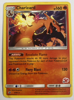 Charizard - 3/70 (#39 Charizard Stamped) Battle Academy 003/070 Promo LP Pokemon - Image 1