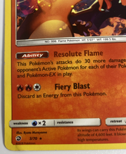 Charizard - 3/70 (#39 Charizard Stamped) Battle Academy 003/070 Promo LP Pokemon - Image 2