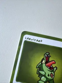 Larvitard (Larvitar) 11/90 - Pokedoodles Set 2 Fan Art- Pokemon - Image 3