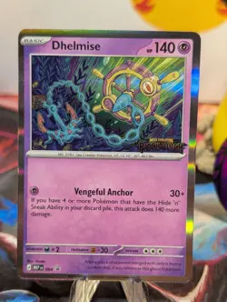 Pokemon Dhelmise - Pitch Black - MEP 084 - Prerelease Promo - Near Mint - Image 1