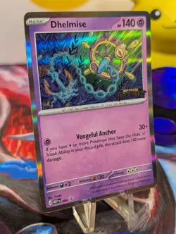 Pokemon Dhelmise - Pitch Black - MEP 084 - Prerelease Promo - Near Mint - Image 3