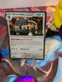 Bastiodon MEP 085 Prerelease Stamped Promo - Pokemon TCG: Pitch Black - NM - Image 5