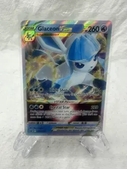 Pokemon TCG: Glaceon VSTAR SWSH197 SWSH: Sword & Shield Promo Cards Holo - Image 1