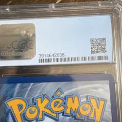 2020 Pokemon TCG Rayquaza 138/185 Vivid Voltage AR Holo CGC 9.5 EN - Image 3