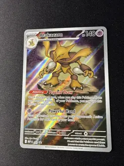 Pokemon TCG Alakazam Promo Mega Evolution #009 - Image 1