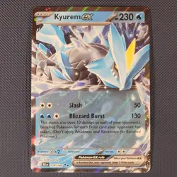 Kyurem ex 28/86 - Black Bolt - Double Rare Holo Pokemon Card - NM - Image 1