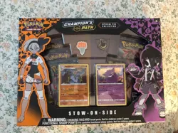 Pokemon Champion's Stow-on-side Path Special Pin Collection Cards 820650807411 - Image 1