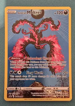 Pokemon TCG - Galarian Moltres - SWSH284 - Black Star Promo #Swsh284 - Image 1