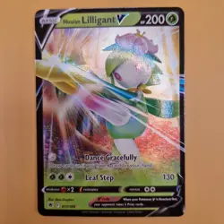 Pokemon TCG Hisuian Lilligant V 017/189 Astral Radiance Ultra Rare Near Mint - Image 2