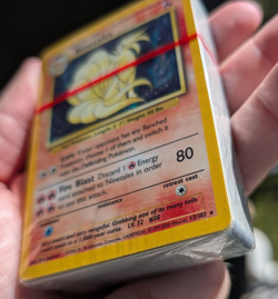 Brushfire Theme Deck 1999-2000 UK 4th Print Sealed Deck Open Box Pokemon TCG - Image 4