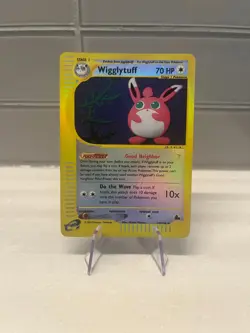 Wigglytuff 35/144 Reverse Holo Skyridge Pokemon Card LP Yuka Morii - Image 1