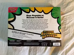 Pokemon Ascended Heroes Factory Sealed Mega Meganium Ex Box - Image 2