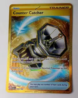 Counter Catcher 264/182 UR Pokemon TCG Paradox Rift Ultra Rare Trainer Card NM - Image 3