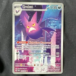 The Pokemon Company Crobat 093/198 Chilling Reign Holo Rare Pokemon TCG EN 2021 - Image 1