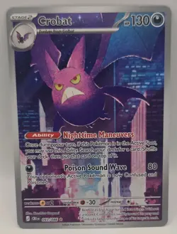 Pokemon Crobat 093/198 Chilling Reign Holo Rare Stage 2 130HP English 2021 - Image 3