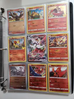 Pokemon Binder w/ only Holo & Reverse Holo cards with lots of rares - Image 4