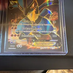 Lucario EX Full Art Holo 107/111 XY Furious Fists 2014 English Ultra Rare - Image 5