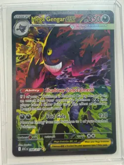 MEGA GENGAR EX 2026 POKEMON ASCENDED HEROES SPECIAL ILLUSTRATION RARE 284/217 NM - Image 1