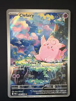 2026 Pokemon Perfect Order Clefairy Illustration Rare #094/088 - Image 1