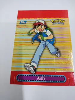 MINT Ash Ketchum - Series 3 Rare Pop-up Pokemon Topps 2000 1 of 10 - Image 1