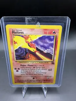 Moltres - 21 - Pokemon Wizards Black Star Promo Card Movie 2000 NM - Image 1