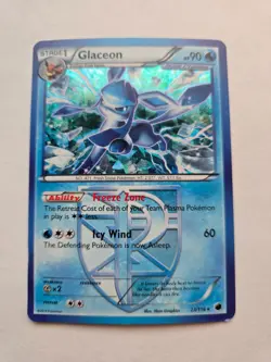Glaceon 23/116 Holo Rare Plasma Freeze Pokemon TCG - Image 1