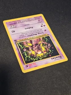 Pokemon TCG Mewtwo 14 Black Star Promo Near Mint Vintage (non-holo) - Image 3