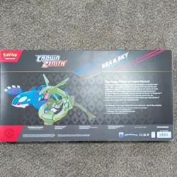Pokemon TCG Crown Zenith Sea & Sky Premium Collection Box 55 Cards Promo 2024 - Image 2