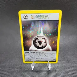 Pokemon TCG Card English Neo Genesis Metal Energy 19/111 Holo Rare - Image 1
