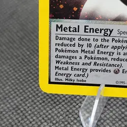 Pokemon TCG Card English Neo Genesis Metal Energy 19/111 Holo Rare - Image 5