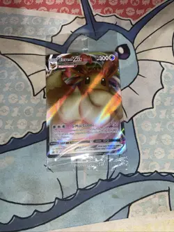 Pokemon TCG Pokemon Eevee VMAX Eevee Promo Holo SEALED - Image 1