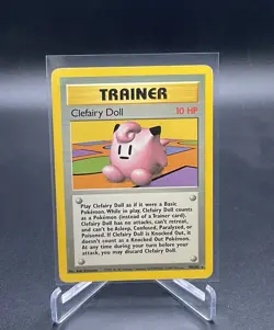 CLEFAIRY DOLL - 70/102 - Base Set - Pokemon Card - HP - Image 1