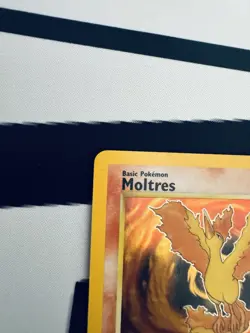 Moltres Fossil 12/62 Holo Rare Unlimited Pokemon - Image 2