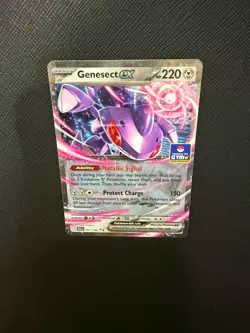 Pokemon Asia Exclusive Genesect ex Gym Promo Stamped 067/086 - Image 1