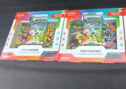 X2 Pokemon First Partners Collection Series 2 New and Sealed) . - Image 2
