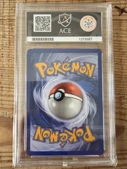 Pokemon Moltres Holo H20/H32 Skyridge ACE 8 Perfect SWIRL Low Pop 4 ACE LABEL - Image 2