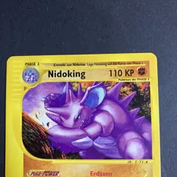 Nidoking 24/147 Mint Aquapolis Rare Deutsch 2002 Pokemon - Image 2