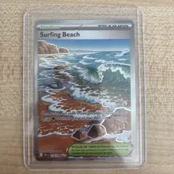 Surfing Beach 114/086 Pokemon TCG: Chaos Rising - Image 1