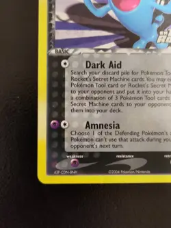 Rocket's Wobbuffet #47/109 Holo EX Team Rocket Return Pokemon 2004 - Image 4