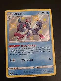 Drizzile - SV026/SV122 - Pokemon Shining Fates Sword Shield Shiny Rare Card NM - Image 1