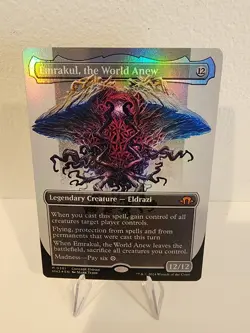 FOIL BORDERLESS Emrakul, the World Anew - Near Mint, MODERN HORIZONS III MTG MH3 - Image 1