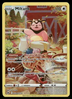 Pokemon Cards Miltank GG24/GG70 Crown Zenith Galarian Gallery Holo NM - Image 1