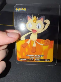 Carte Pokemon Lamincards 052 Miaouss Francais 2005 Occasion - Image 3