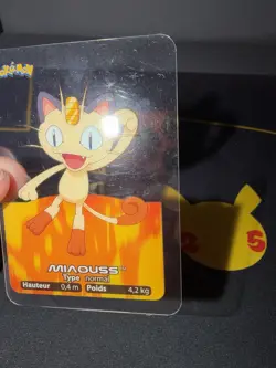 Carte Pokemon Lamincards 052 Miaouss Francais 2005 Occasion - Image 5
