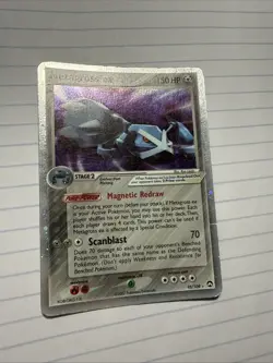 Pokemon Metagross EX Holo Card 95/108 MB/LP - Image 1